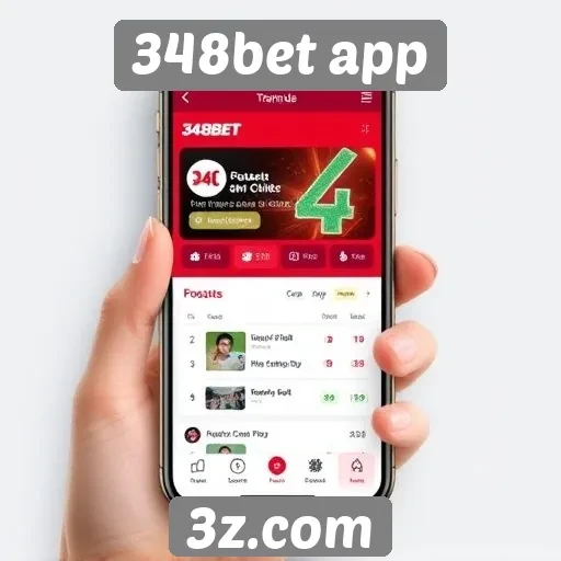 Análise da interface do usuário do 348bet app