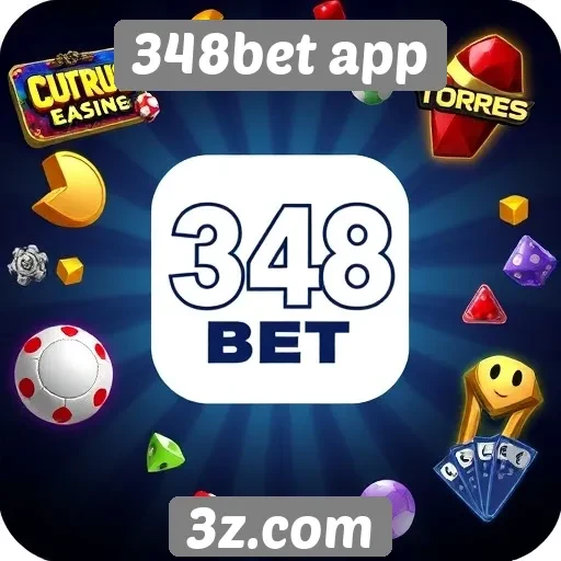 Variedade de jogos oferecidos no 348bet app